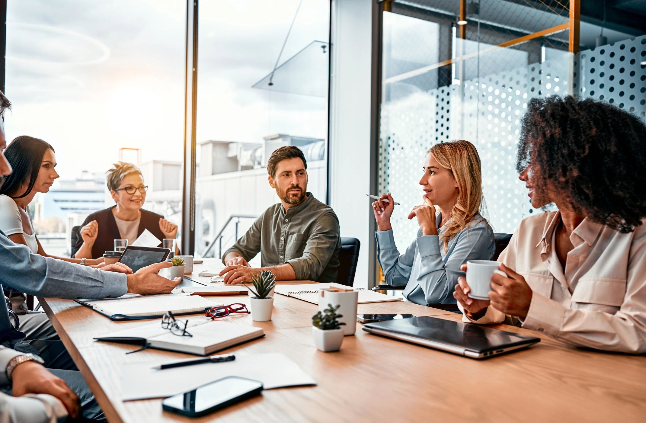 business meeting legal advice