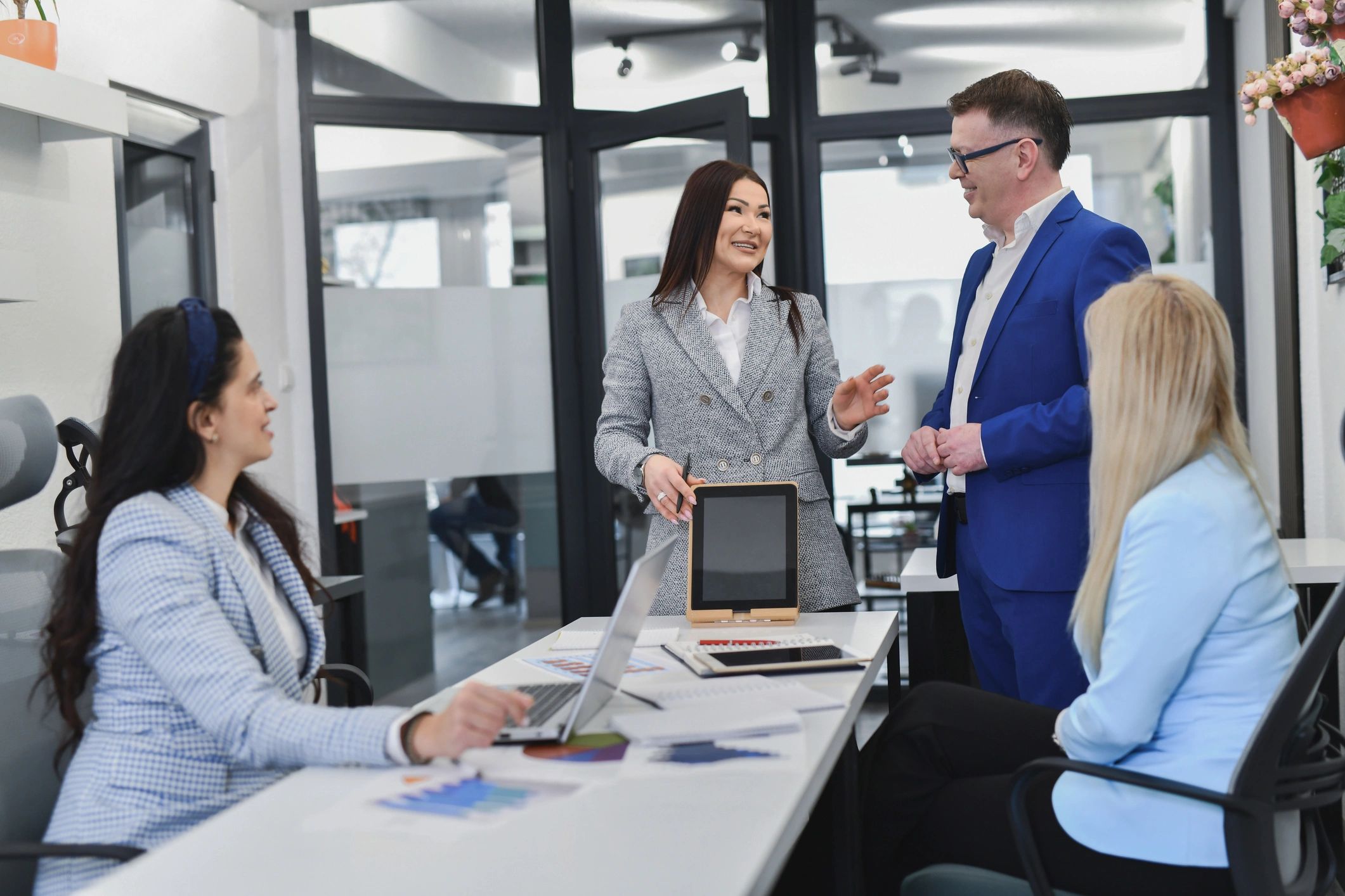 Professional business collaboration